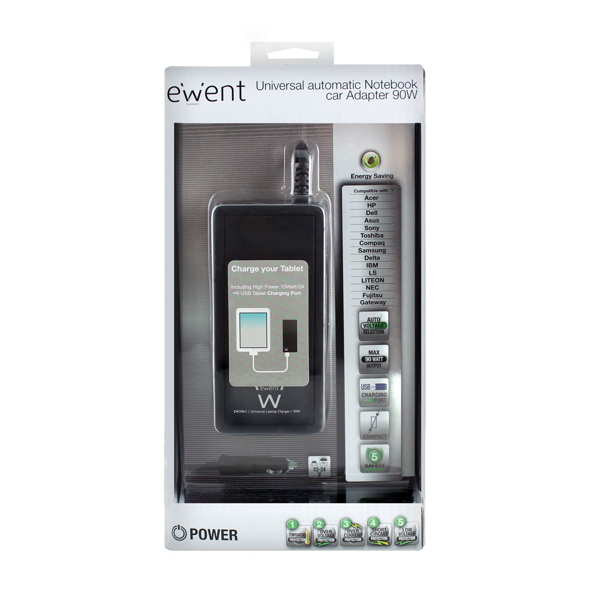 ALIMENT.NOTEBOOK EWENT 90W+USB