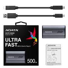 ADATA SE880 SLIM 500GB TYPE-C USB 3.2
