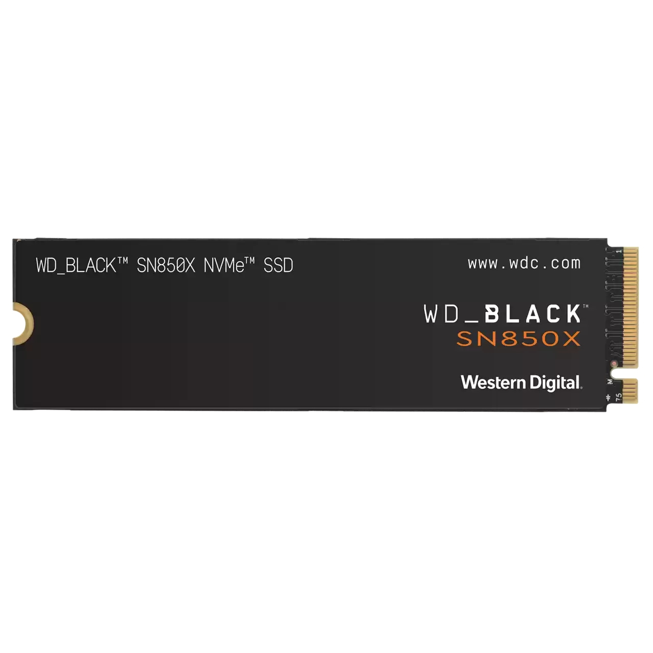 WESTERN DIGITAL WDS100T2X0E BLACK SN850x Gaming SSD 1TB M.2 NVMe
