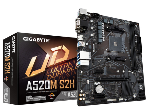 GIGABYTE GA-A520M-S2H SKAM4 m-ATX
