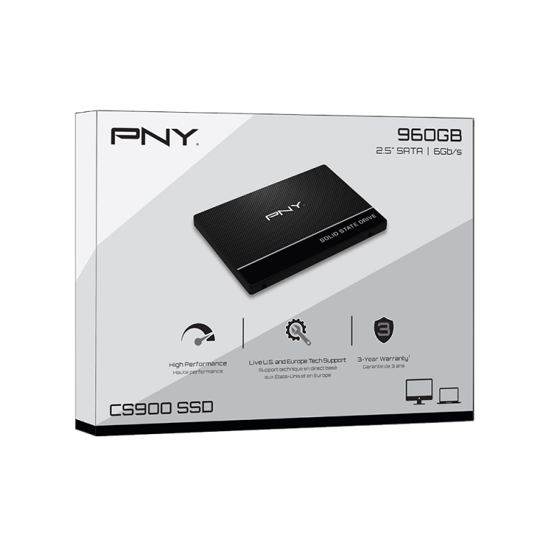 PNY CS900 SSD 960GB 2.5 SATA