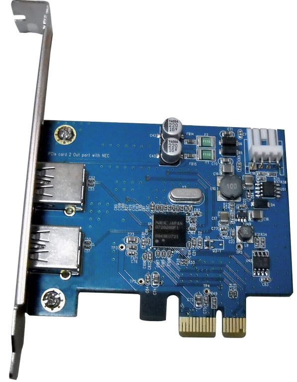 SCHEDA ATLANTIS 2 PORTE USB 3.0 PCI-EXPRESS