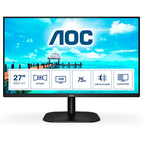 MONITOR AOC 27B2DM 27 DVI/ HDMI/VGA FHD