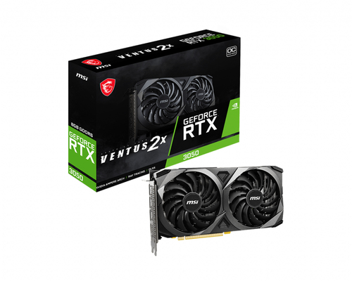 MSI GEFORCE RTX 3050 VENTUS X2 OC 8GB