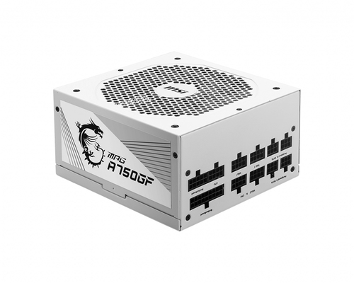 ALIMENTATORE MSI A750GF 750W 80+ GOLD MODULARE WHITE