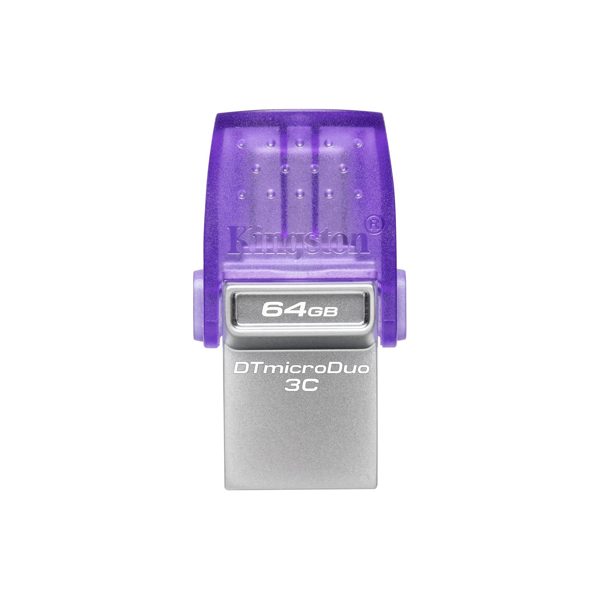 PEN DRIVE KINGSTON MICRO DUO DUAL USB 3.2\TYPE-C 64GB