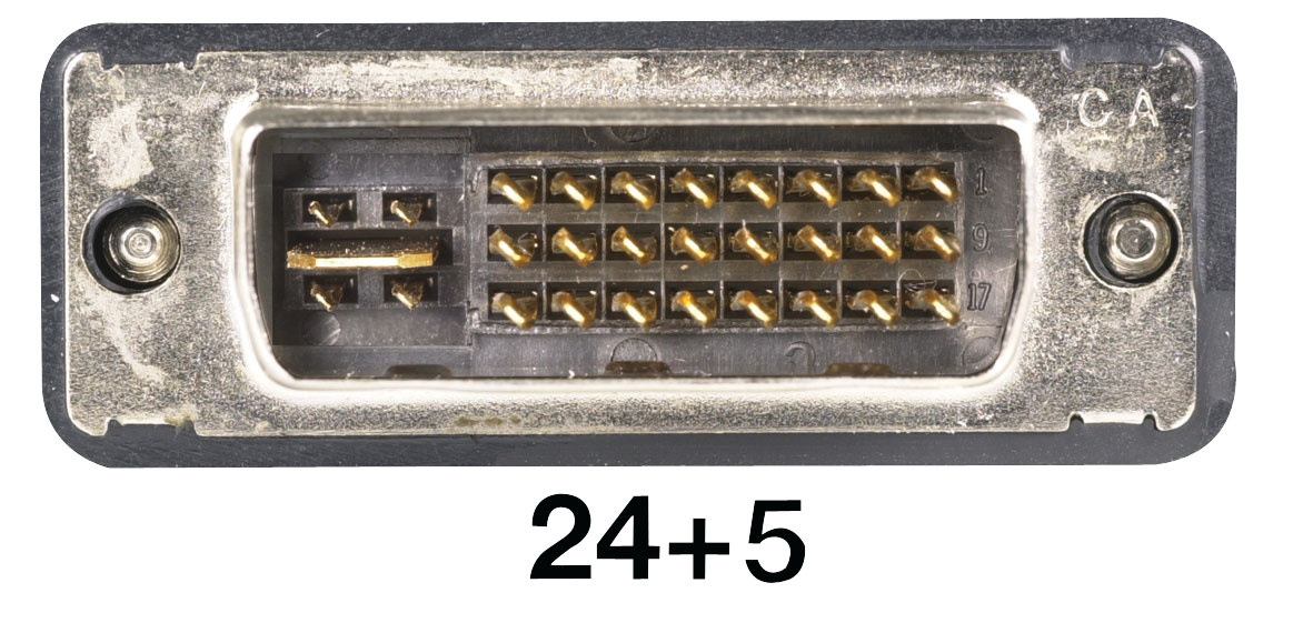 CAVO MONITOR DVI 24+5-VGA 2MT