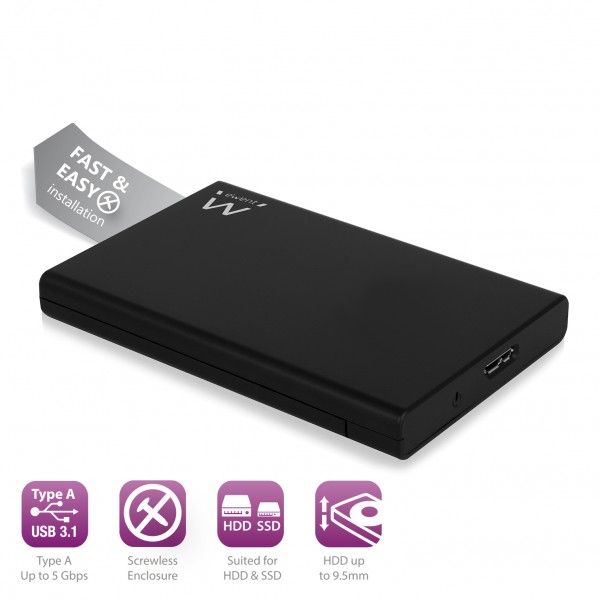 BOX EWENT (EW7044) SATA 2,5 USB 3.1
