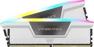 CORSAIR 2X32GB VENGEANCE RGB DDR5 6000 CL30 WHITE