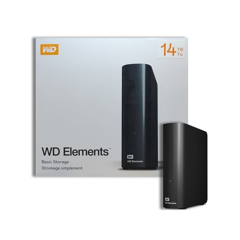 WESTERN DIGITAL ELEMENTS 14TB 3.5 USB 3.0