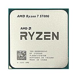 CPU AMD RYZEN 7 5700G 3.8GHz TURBO 4.6GHz AM4 TRAY