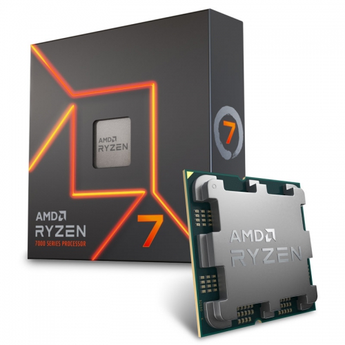 CPU AMD RYZEN 7 7700X 4.5GHz TURBO 5.4GHz 40MB AM5 BOX