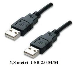 CAVO USB 2.0  A/A M-M 1.8MT