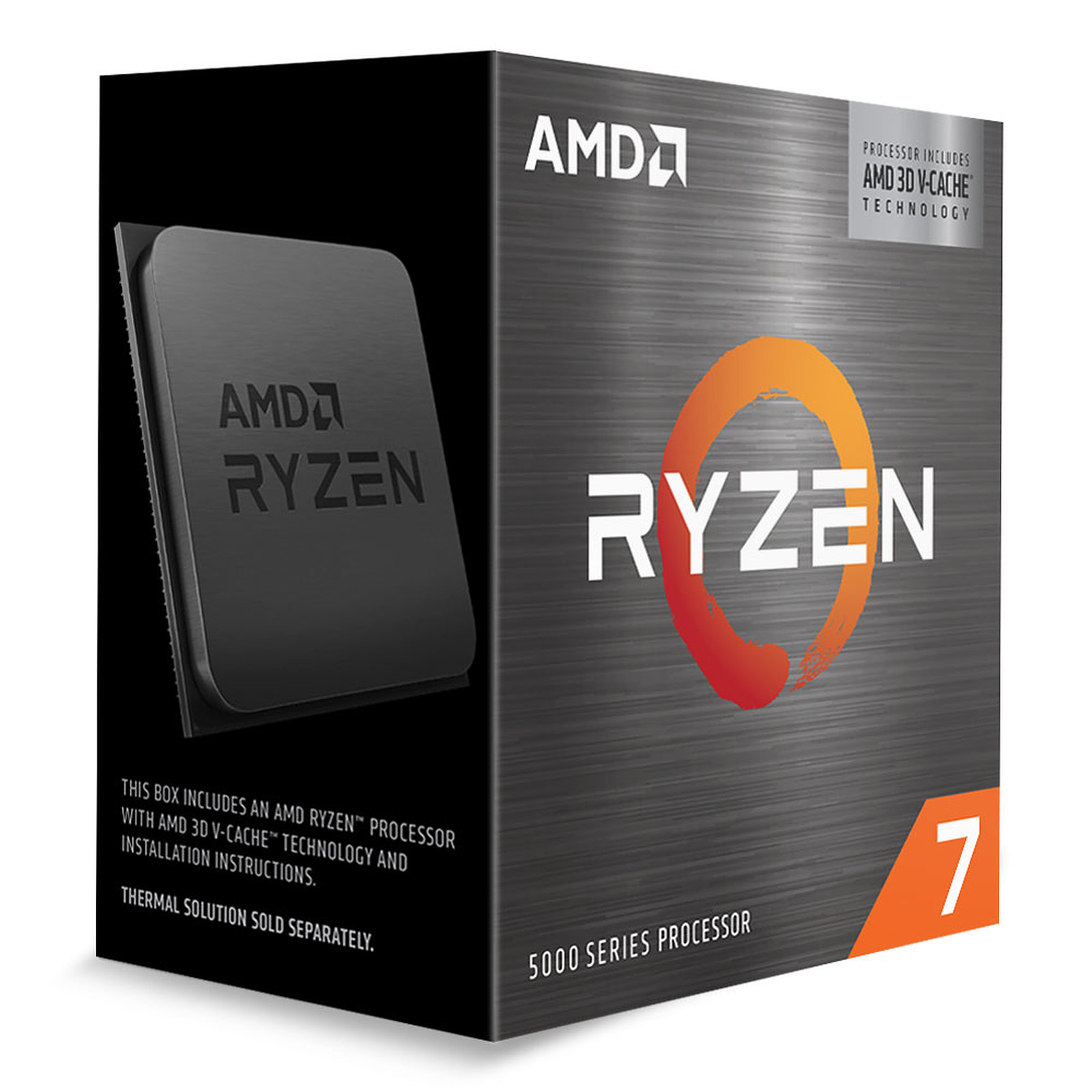 CPU AMD RYZEN 7 5800X3D 3.4GHz TURBO 4.5GHz AM4 BOX