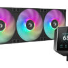 DEEPCOOL MYSTIQUE 360 ARGB LCD 2.8" BLACK 360mm