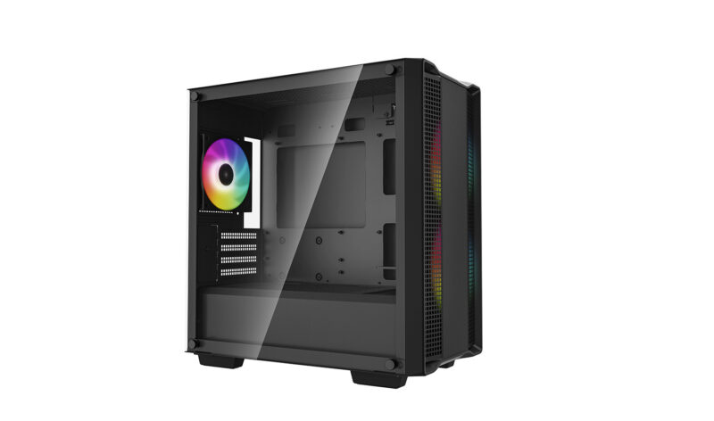 CASE DEEPCOOL CC360 ARGB BLACK m-ATX - immagine 2