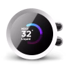 NZXT KRAKEN 360mm LCD ARGB WHITE - immagine 2