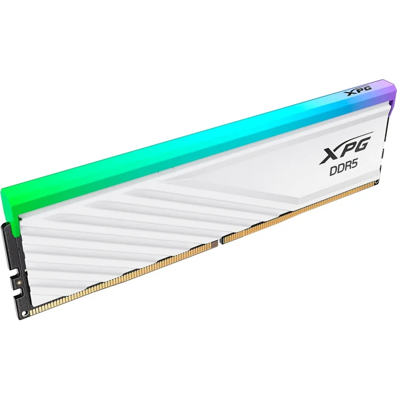 ADATA 2X32GB XPG Lancer Blade RGB DDR5 6000 CL30 WHITE - immagine 2
