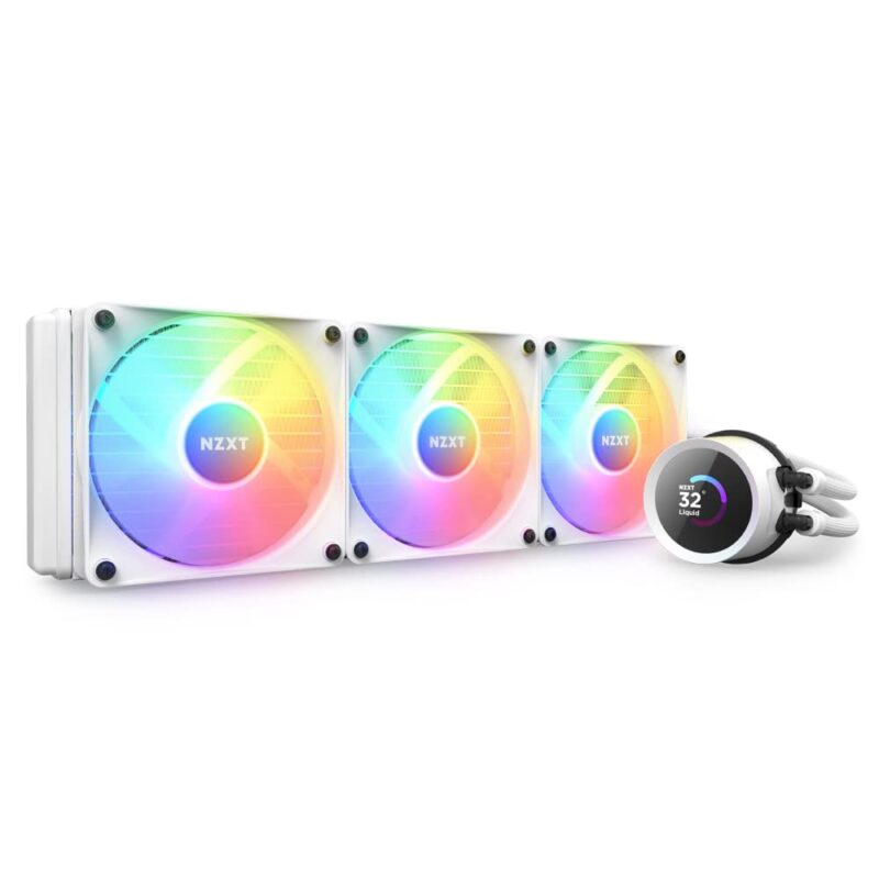 NZXT KRAKEN 360mm LCD ARGB WHITE