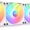 NZXT KRAKEN 360mm LCD ARGB WHITE - immagine 3