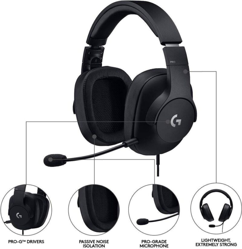 CUFFIA LOGITECH G PRO X 7.1 USB - immagine 3