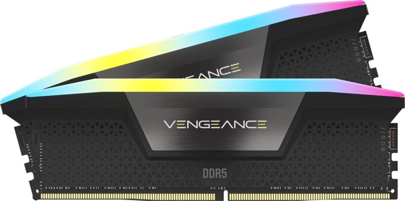 CORSAIR 2X16GB VENGEANCE RGB DDR5 7200 CL34 - immagine 2