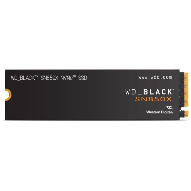 WESTERN DIGITAL WDS100T2X0E BLACK SN850x Gaming SSD 1TB M.2 NVMe