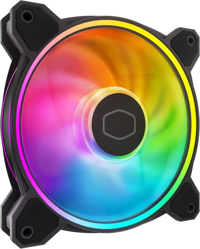 COOLER MASTER MASTERFAN MF120 HALO 2 BLACK ARGB 12X12