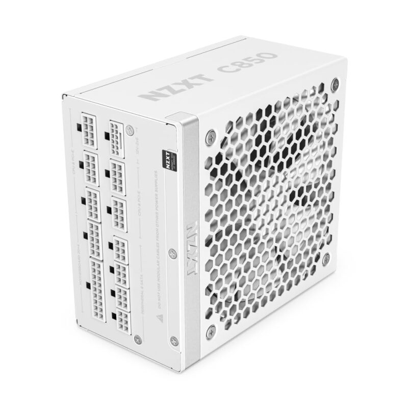 ALIMENTATORE ANTEC GSK850 EC 850W ATX 3.1 PCIe 5.1 80+ GOLD FULL MODULAR WHITE - immagine 2