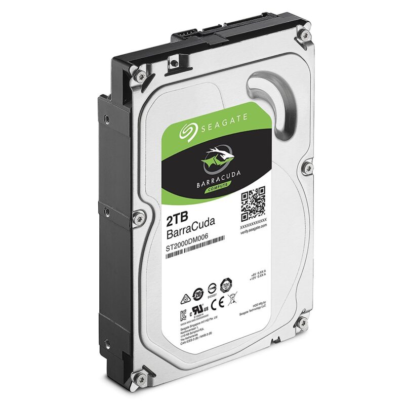 SEAGATE 2TB BarraCuda 256MB 3.5" SATA