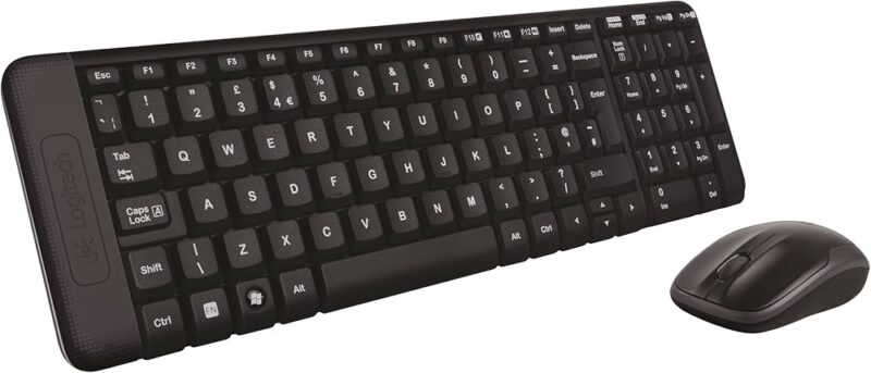 TASTIERA LOGIT.CORDLESS MK220 USB 2.0