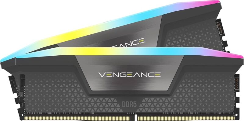 CORSAIR 2X32GB VENGEANCE RGB DDR5 6000 CL30 - immagine 2