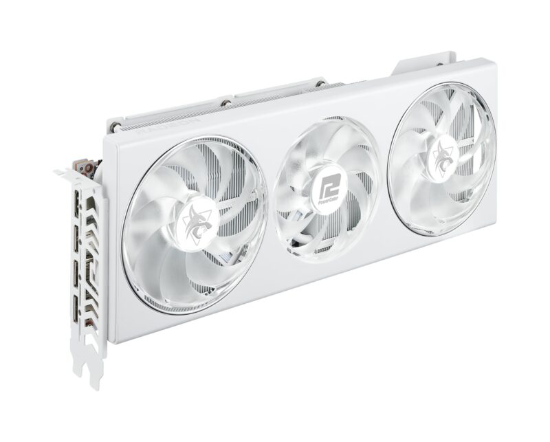 POWERCOLOR RADEON HELLHOUND WHITE RX 7800 XT 16GB - immagine 3