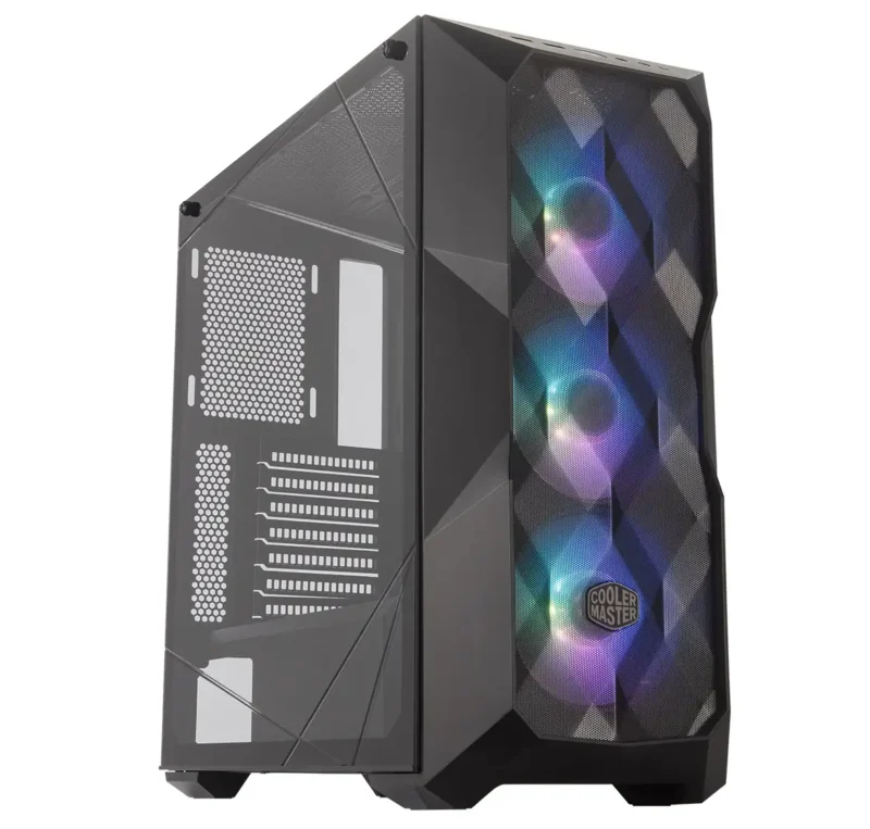 CASE COOLERMASTER MASTERBOX TD500 BLACK ARGB ATX - immagine 3