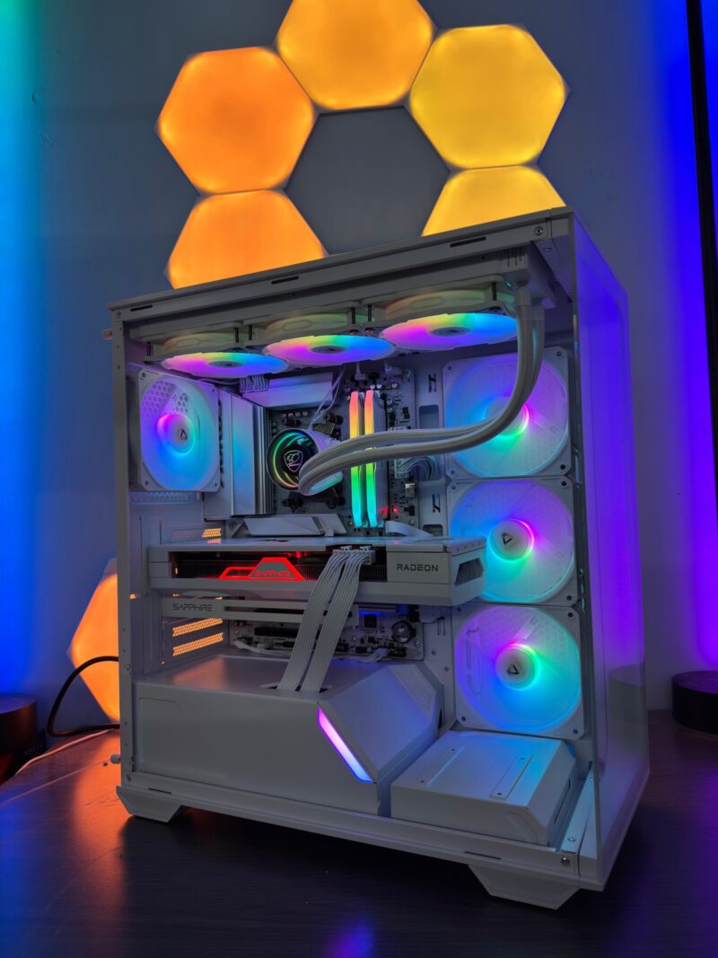 GeB GAMING ULTIMATE WHITE - RX 7800XT - immagine 2