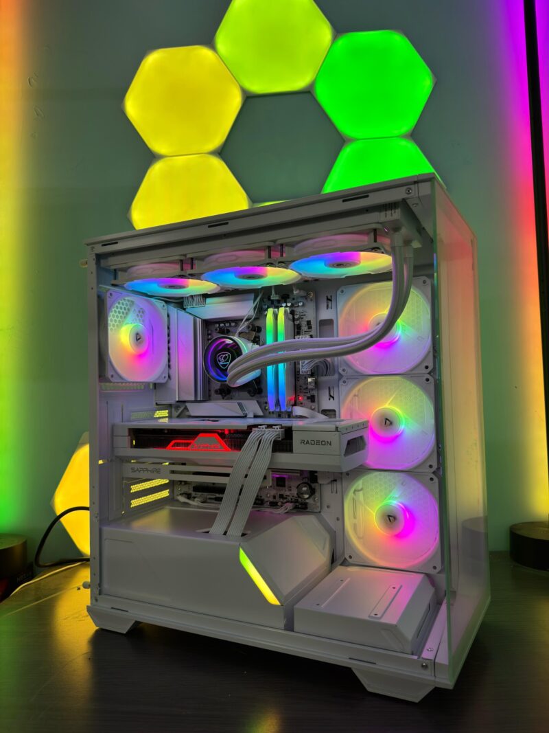 GeB GAMING ULTIMATE WHITE - RX 7800XT - immagine 3