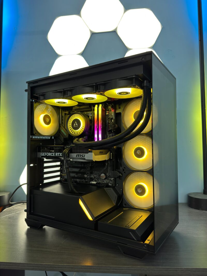 GeB GAMING EXTREME PREMIUM AMD BLACK -  RTX 5070 - immagine 3