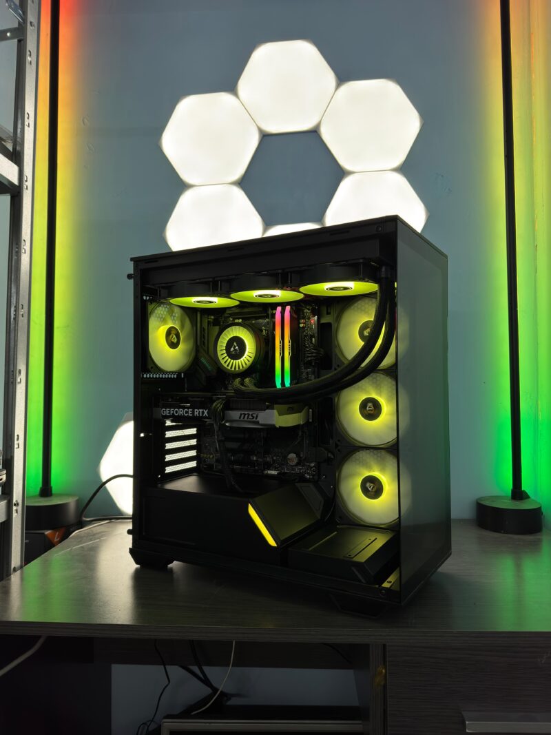 GeB GAMING EXTREME PREMIUM AMD BLACK -  RTX 5070 - immagine 4
