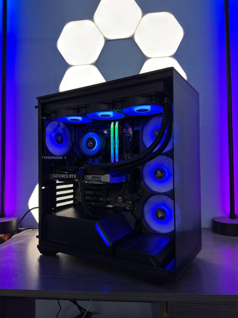 GeB GAMING EXTREME PREMIUM AMD BLACK -  RTX 5070 - immagine 5