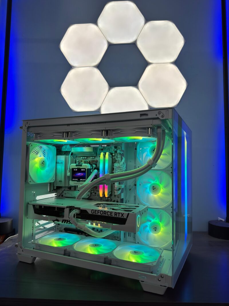 GeB GAMING POWERFUL AMD WHITE  - RTX 5070 TI - immagine 3