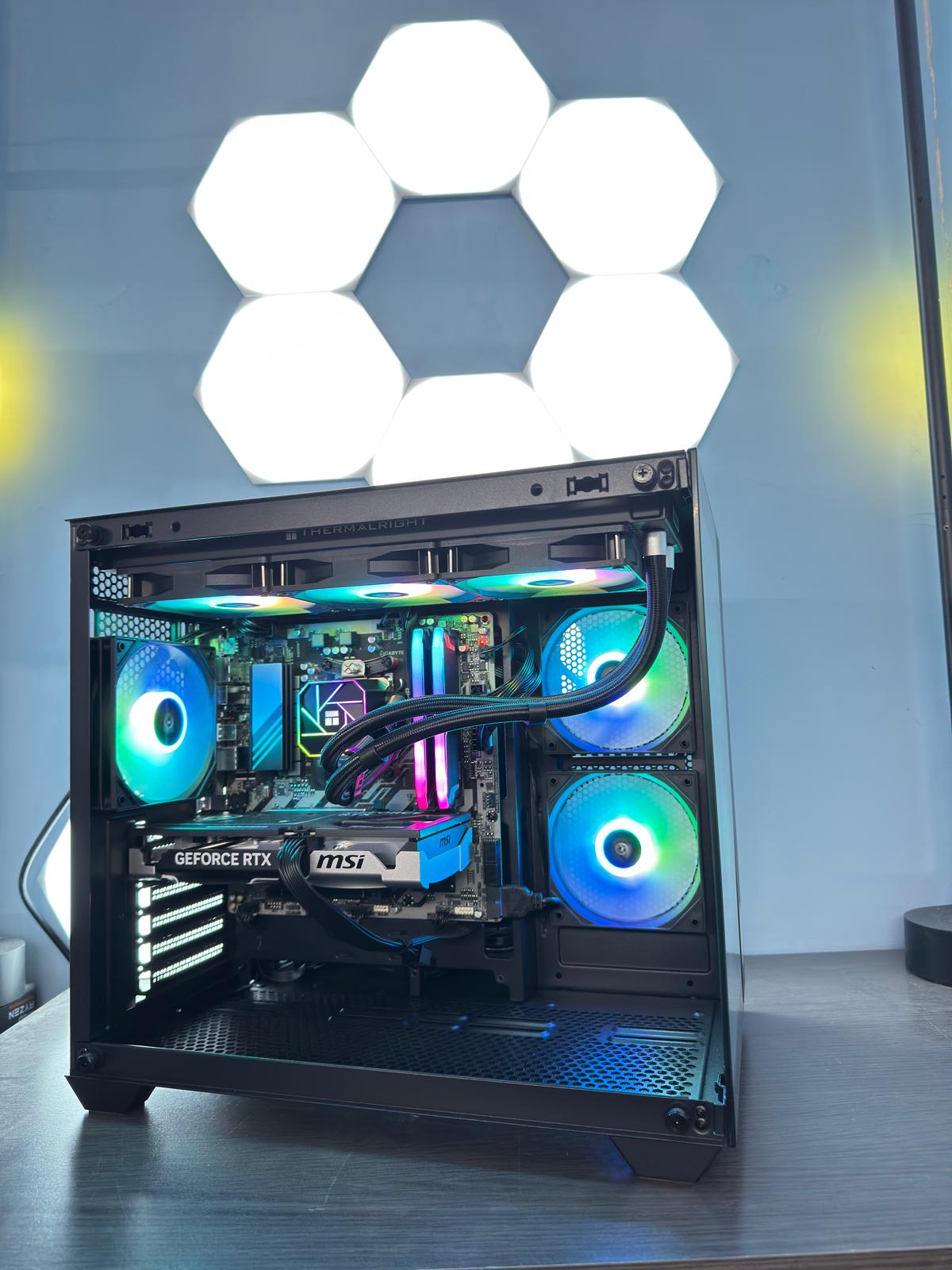 GeB GAMING SPECIAL BLACK   -  RTX 5060 TI - immagine 3