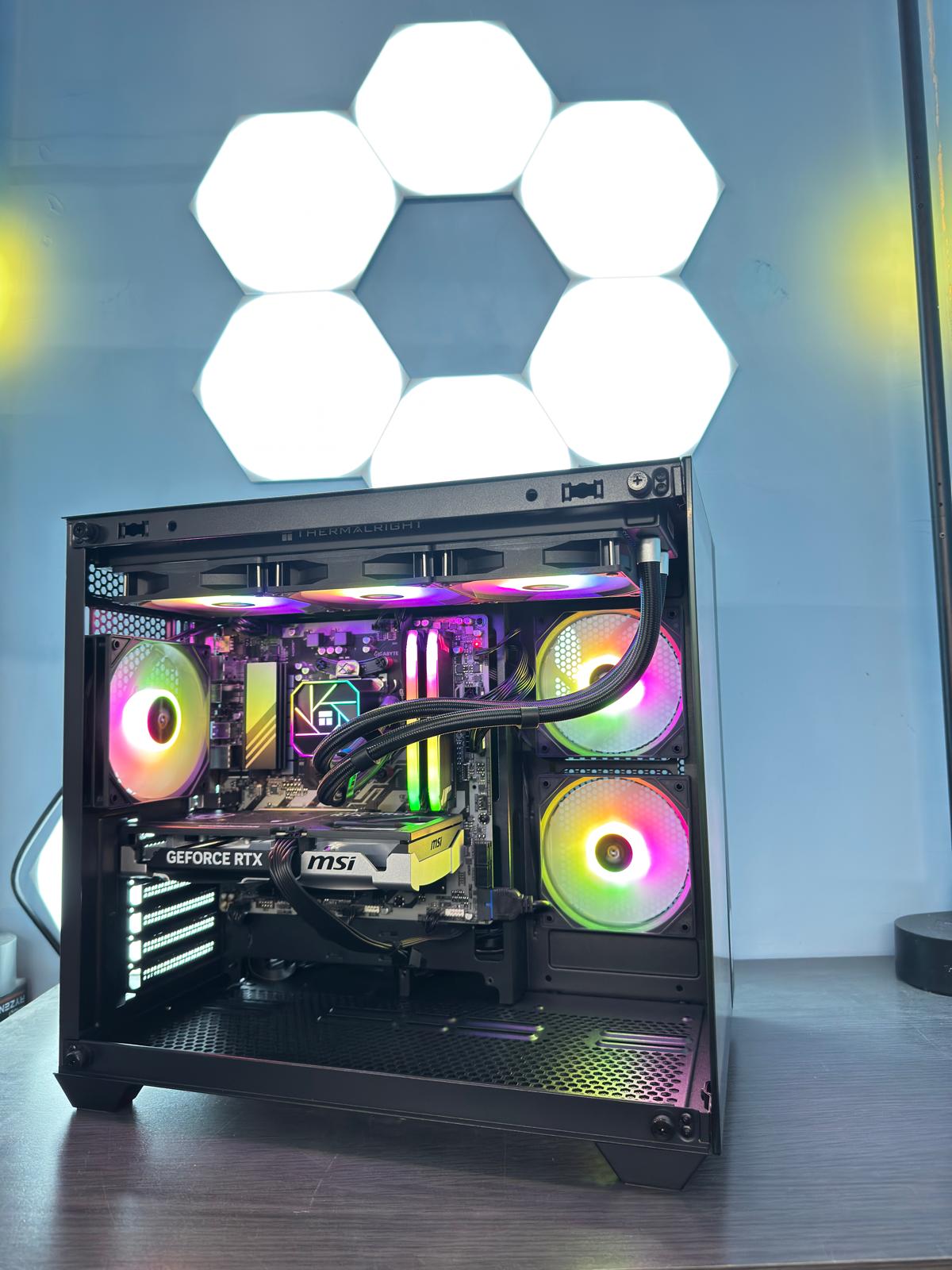 GeB GAMING SPECIAL BLACK   -  RTX 5060 TI - immagine 4