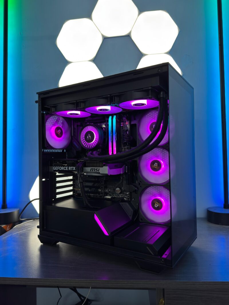 GeB GAMING EXTREME PREMIUM AMD BLACK -  RTX 5070 - immagine 2