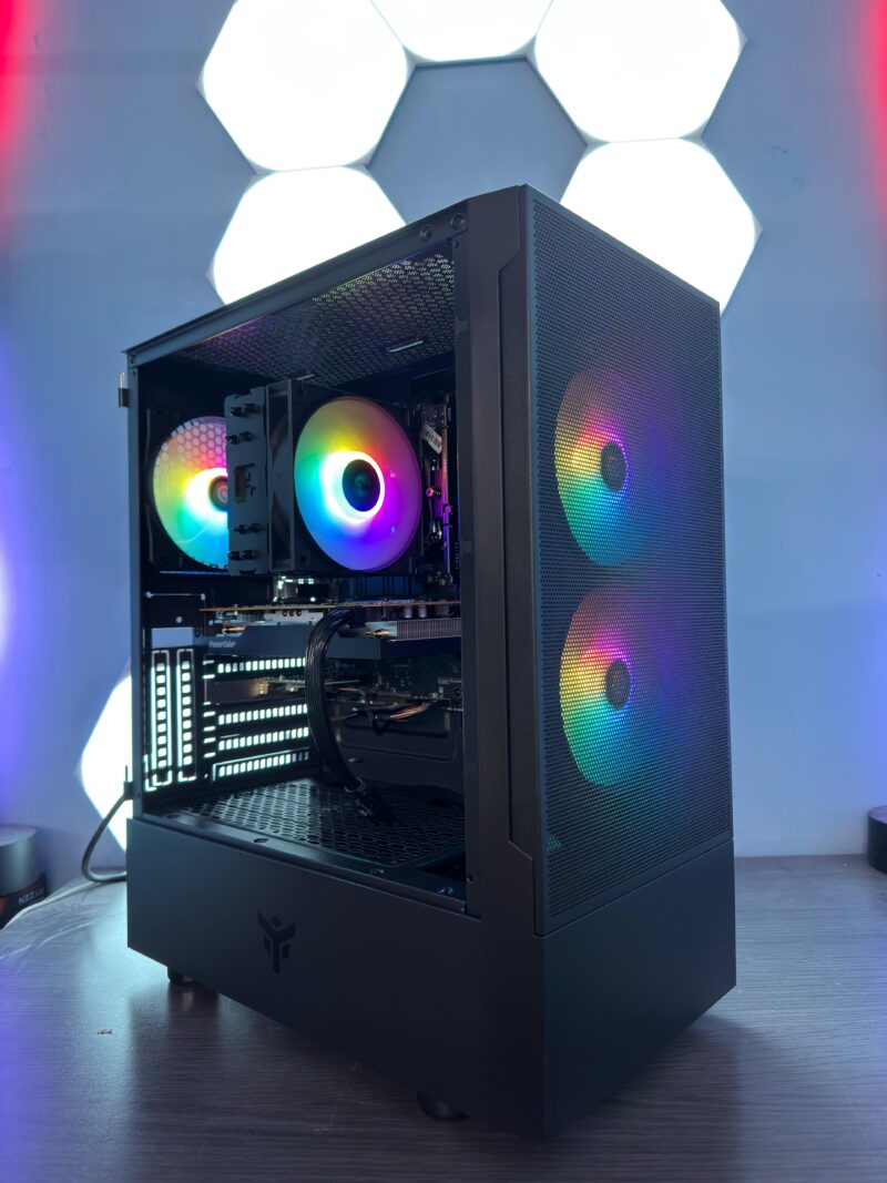 GeB GAMING BASIC BLACK - RX 6600 - immagine 3