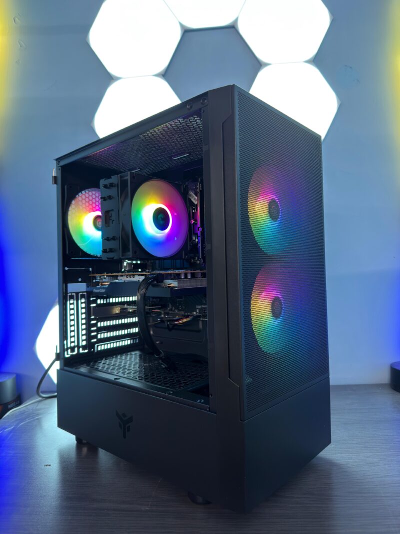 GeB GAMING BASIC BLACK - RX 6600 - immagine 2