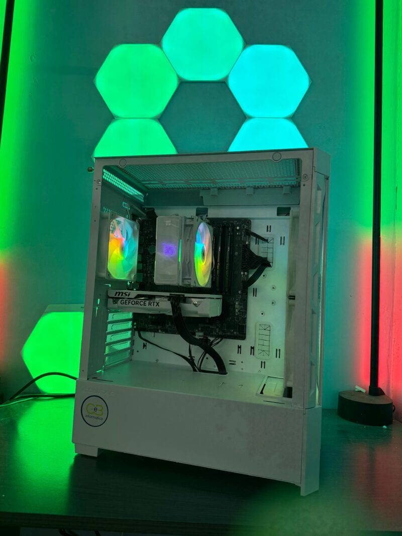 GeB GAMING STARTER WHITE - RTX 5060 - immagine 3
