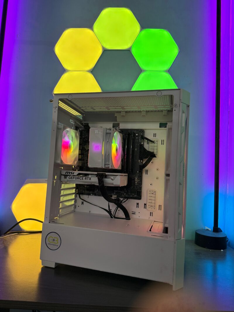 GeB GAMING STARTER WHITE - RTX 5060 - immagine 2