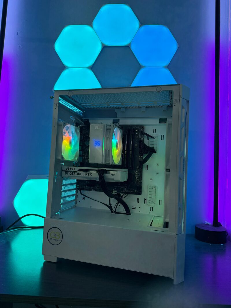 GeB GAMING STARTER WHITE - RTX 5060 - immagine 4