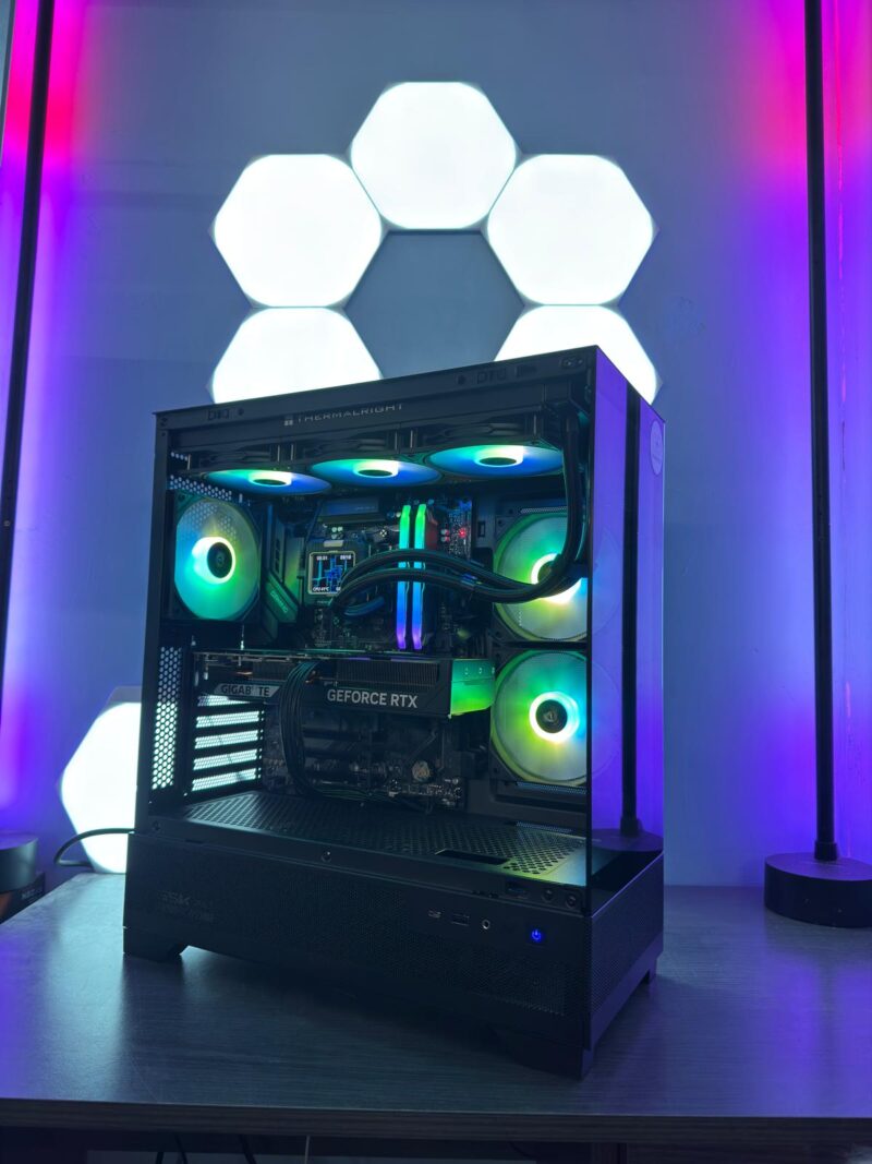 GeB GAMING EXTREME AMD BLACK -  RTX 5070 - immagine 3
