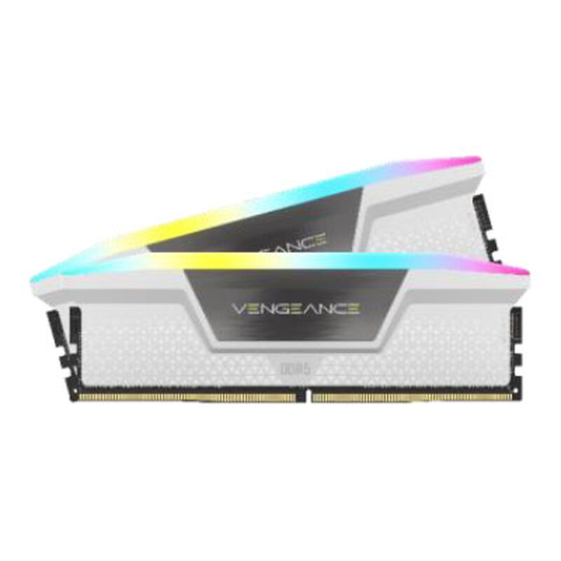 CORSAIR 2X16GB VENGEANCE RGB DDR5 6400 CL32 WHITE